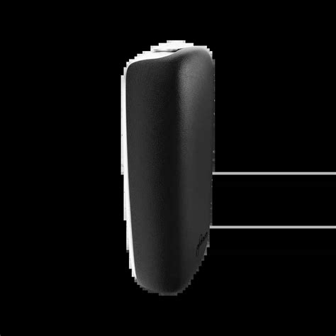 ploom x black leather back panel